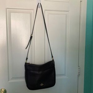 COACH Chaise Pebbled Leather Crossbody-Brown - Like new.